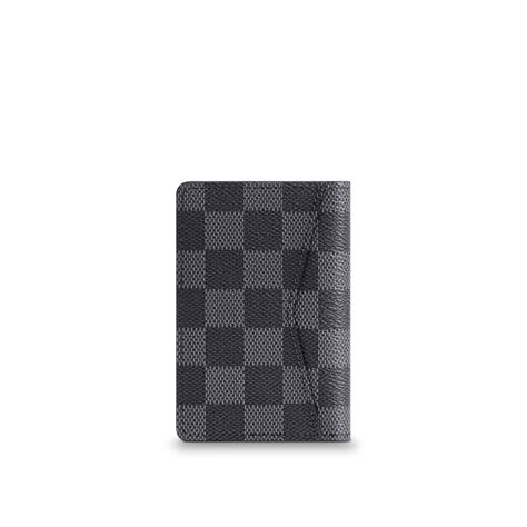 damier graphite pocket organizer.